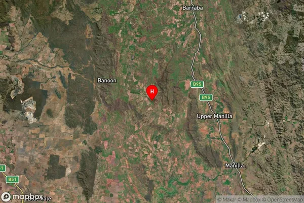 Borah Creek,New South Wales Satellite Map