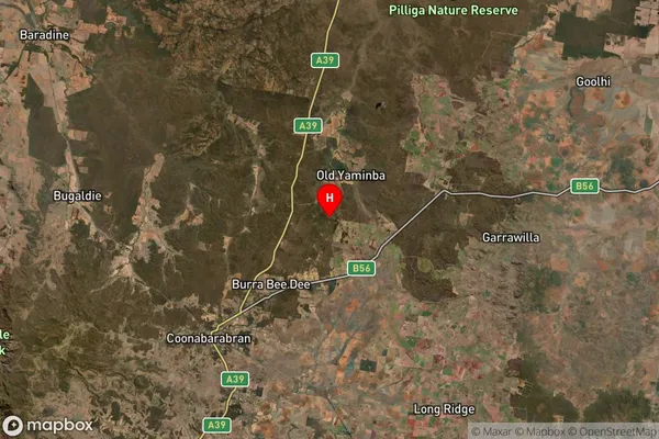Dandry,New South Wales Satellite Map