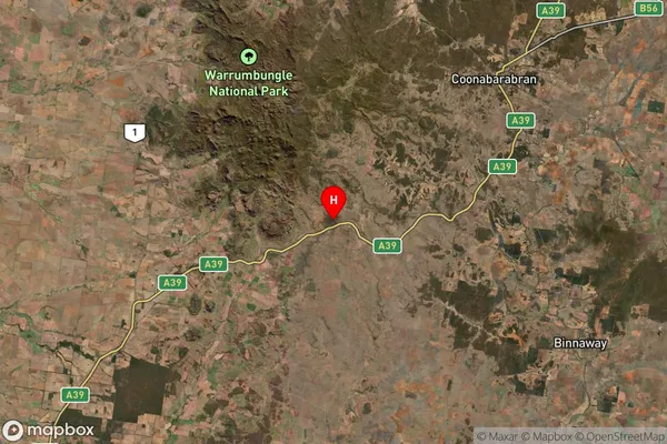 Gowang,New South Wales Satellite Map
