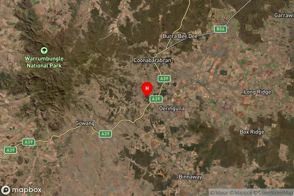 Tannabar,New South Wales Satellite Map