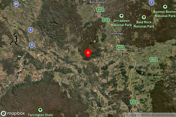 Back Creek,New South Wales Satellite Map