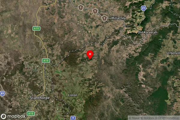 Cullendore,New South Wales Satellite Map