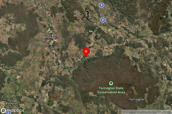 Dumaresq Valley,New South Wales Satellite Map