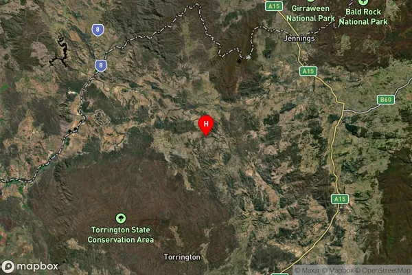 Mole River,New South Wales Satellite Map