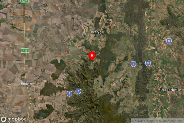 Berrigal,New South Wales Satellite Map