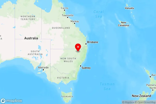 Elcombe,New South Wales Region Map