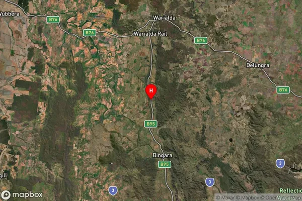 Gineroi,New South Wales Satellite Map