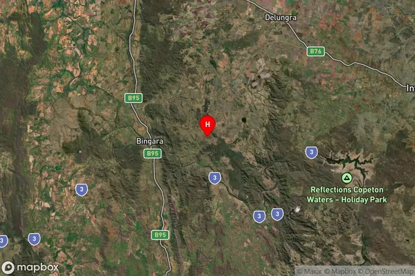 Whitlow,New South Wales Satellite Map