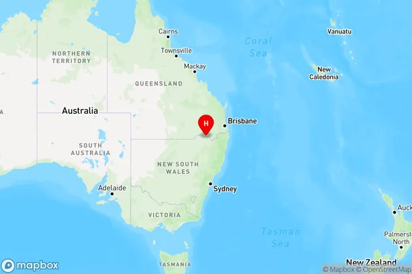 Boonal,New South Wales Region Map