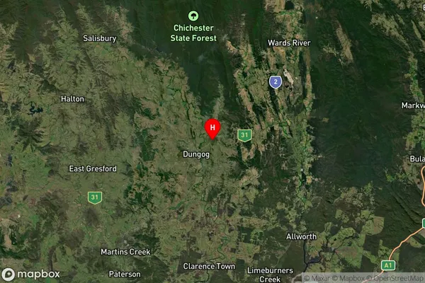 Stroud Hill,New South Wales Satellite Map