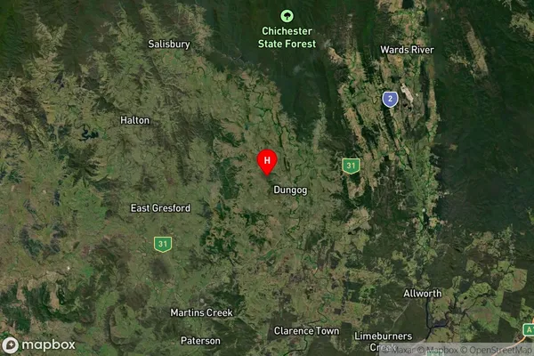 Sugarloaf,New South Wales Satellite Map