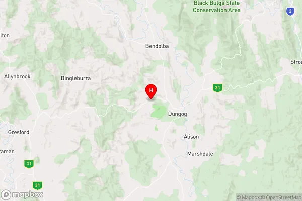 Sugarloaf,New South Wales Area Map