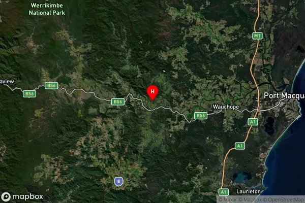 Pipeclay,New South Wales Satellite Map