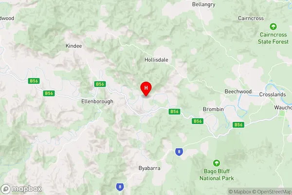 Pipeclay,New South Wales Area Map