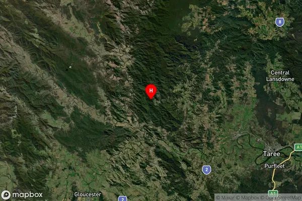 Knorrit Forest,New South Wales Satellite Map