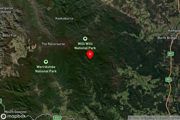 Banda Banda,New South Wales Satellite Map