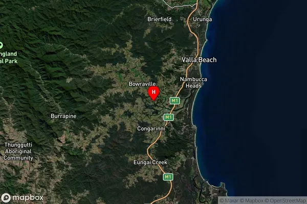 Congarinni North,New South Wales Satellite Map