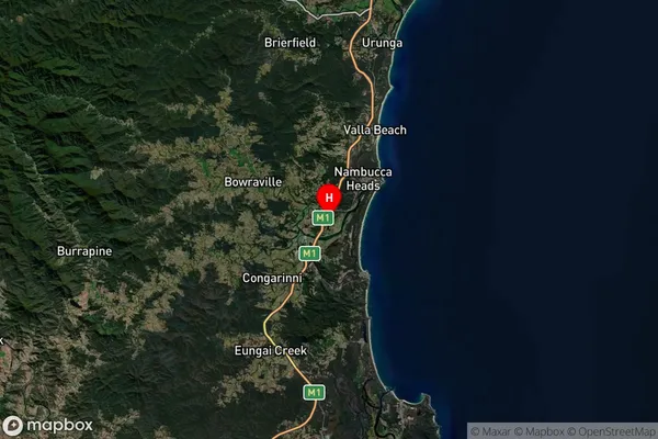 North Macksville,New South Wales Satellite Map