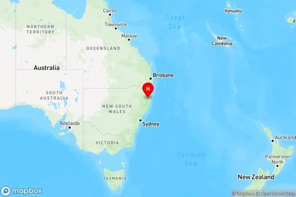 Killiekrankie,New South Wales Region Map