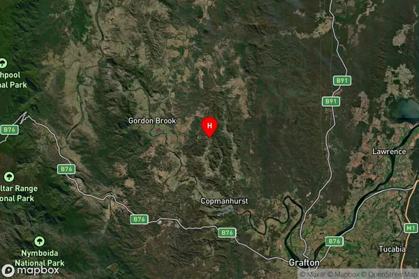 Smiths Creek,New South Wales Satellite Map