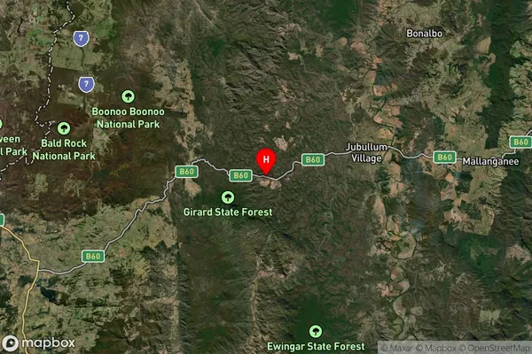 Drake Village,New South Wales Satellite Map