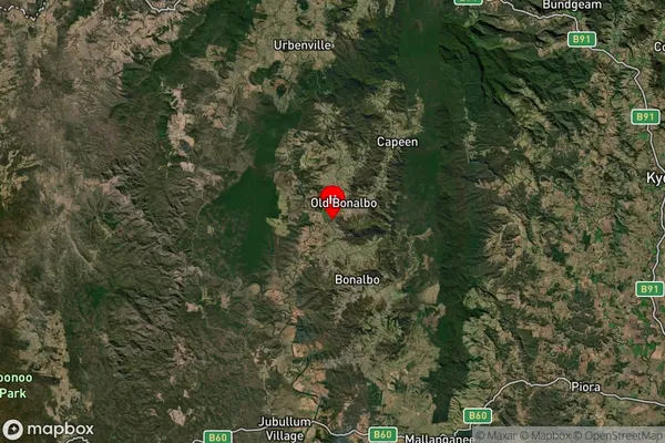 Joes Box,New South Wales Satellite Map