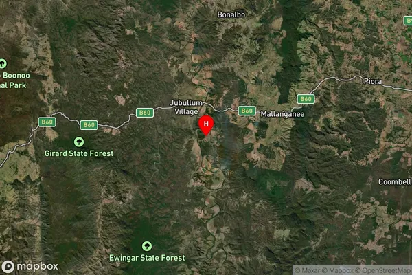 Pagans Flat,New South Wales Satellite Map