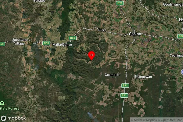 Upper Mongogarie,New South Wales Satellite Map