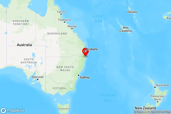 North Woodburn,New South Wales Region Map