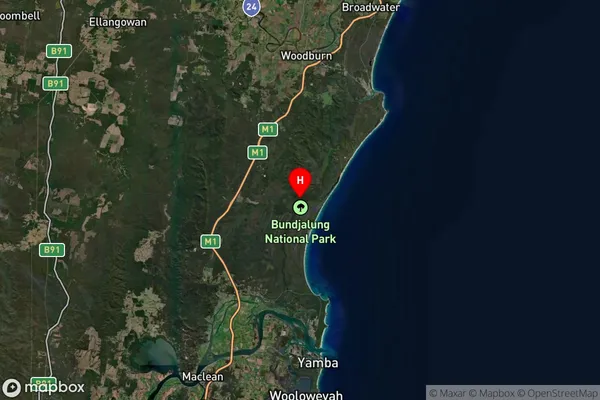 Esk,New South Wales Satellite Map