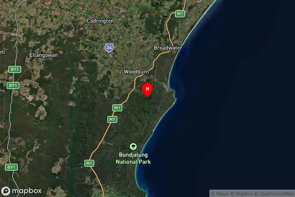 The Gap,New South Wales Satellite Map