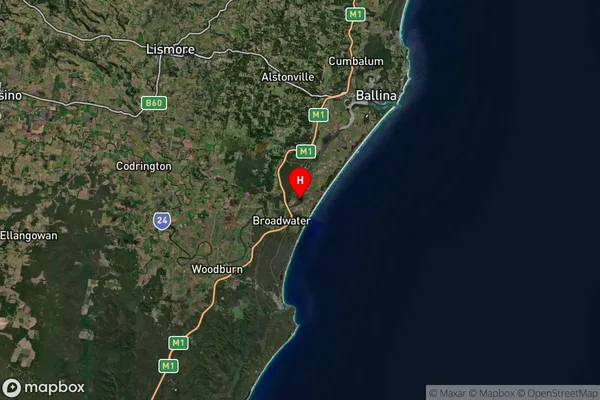 Goat Island,New South Wales Satellite Map