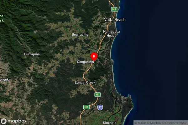 Donnellyville,New South Wales Satellite Map