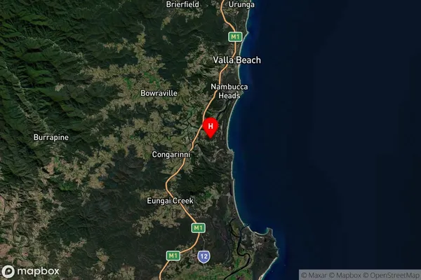 Gumma,New South Wales Satellite Map