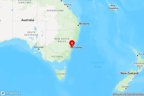 North Macquarie,New South Wales Region Map