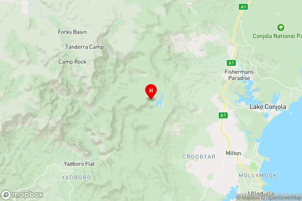 Porters Creek,New South Wales Area Map