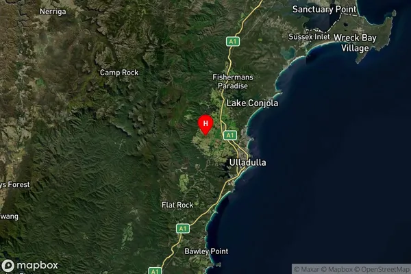 Croobyar,New South Wales Satellite Map