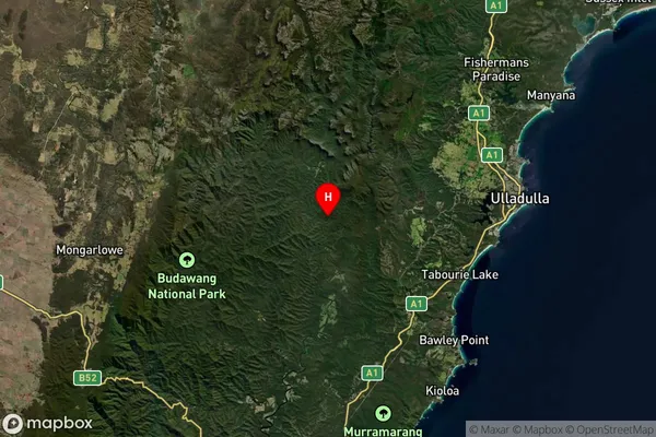 Yadboro,New South Wales Satellite Map