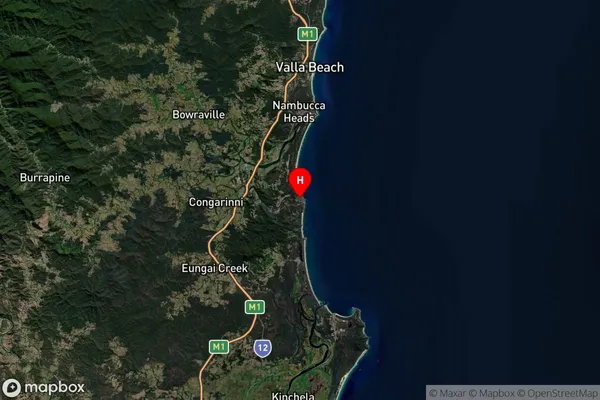 Scotts Head,New South Wales Satellite Map