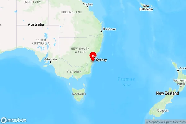 Mayfield,New South Wales Region Map