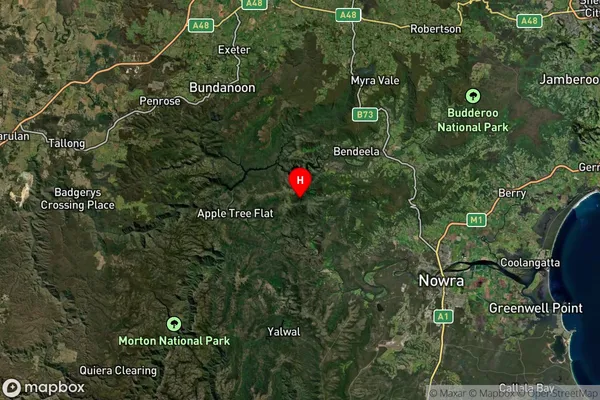 Moollattoo,New South Wales Satellite Map