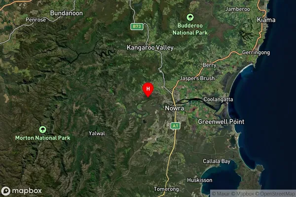 Watersleigh,New South Wales Satellite Map
