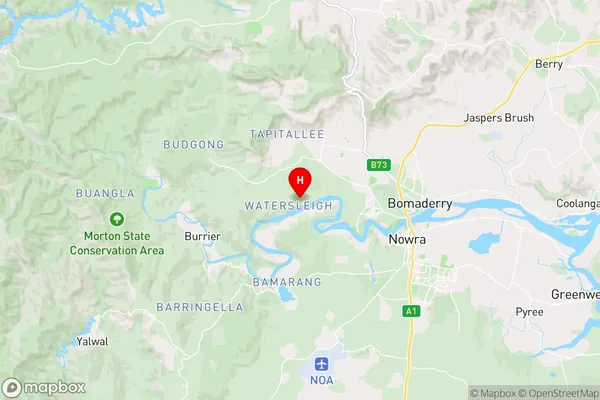 Watersleigh,New South Wales Area Map