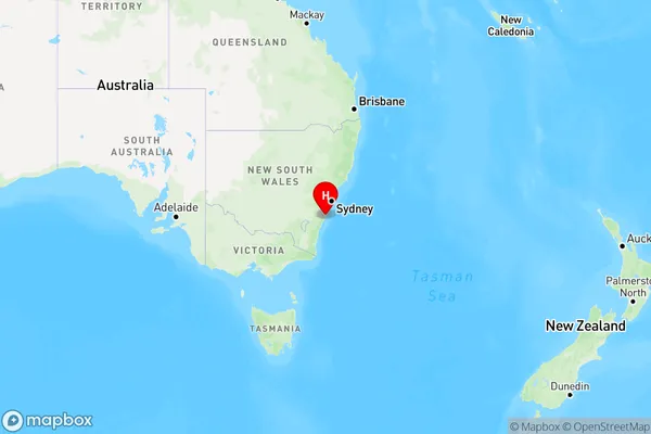 Wollumboola,New South Wales Region Map