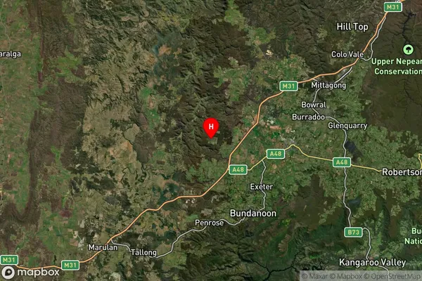 Belanglo,New South Wales Satellite Map