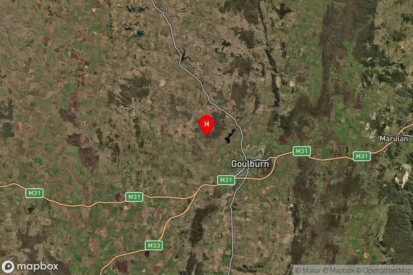 Baw Baw,New South Wales Satellite Map
