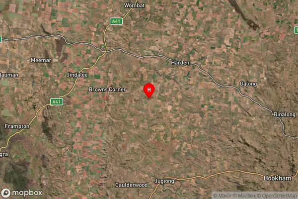 Beggan Beggan,New South Wales Satellite Map