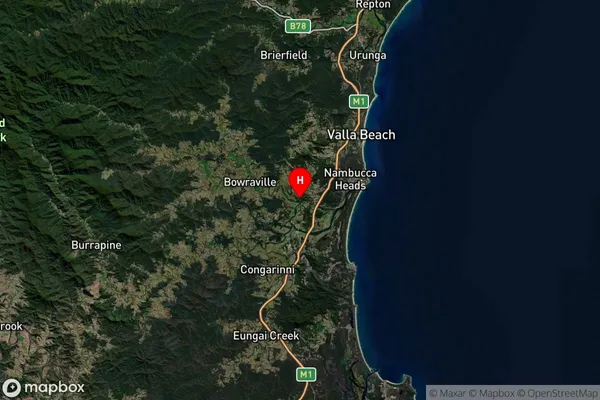 Wirrimbi,New South Wales Satellite Map