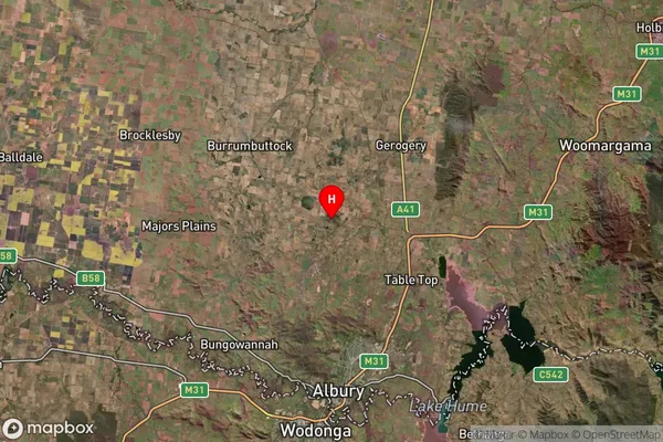 Glenellen,New South Wales Satellite Map