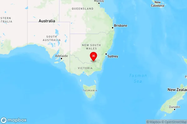 Yarara,New South Wales Region Map